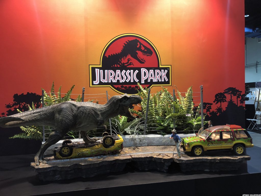 Jurassic Park Diorama by Iron Studios a trip down of memory lane