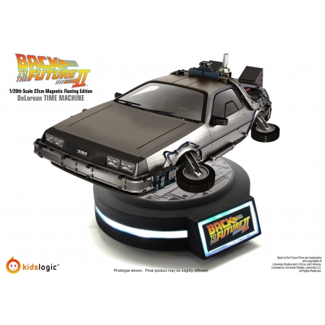 Magnetic Floating DeLorean Time Machine, Back To The Future Part II 