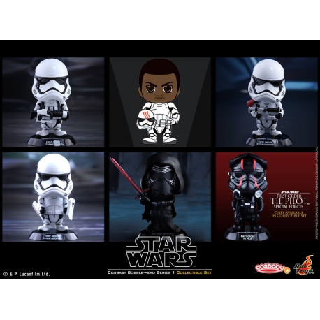 Hot Toys – COSB234-238 – Star Wars The Force Awakens - Cosbaby Bobble-Head (Series 1)