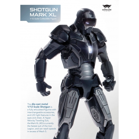 Comicave Studios  - 1/12th scale - Iron Man 3: Shotgun (Mark XL)
