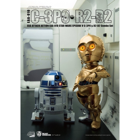 Egg Attack Action:  Star Wars Episode V R2-D2 & C3PO set