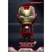 Hot Toys - COSB269 - Iron Man - Iron Man Mark III (Battle Damaged Version) & Iron Monger Cosbaby Set