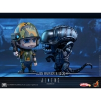 Hot Toys – COSB271 – Aliens - Alien Warrior & USCM Cosbaby (S) Collectible Set