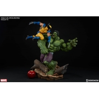 Sideshow Collectibles - Hulk Vs Wolverine Maquette