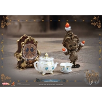 Hot Toys - COSB353  - Belle Cosbaby Collectible Set [includes Lumière, Cogsworth, Mrs. Potts & Chip]