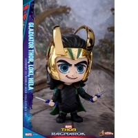 [Pre-Order] Hot Toys - COSB382 - Gladiator Thor, Loki, Hela Cosbaby (S) Bobble-Head Collectible Set