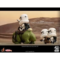 Hot Toys - COSB387 - Star Wars: A New Hope - Sandtrooper & Dewback Cosbaby (S) Bobble-Head