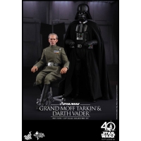  Hot Toys - MMS434 - Star Wars: Episode IV A New Hope - Grand Moff Tarkin & Darth Vader Collectible Set