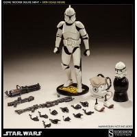 Sideshow - Sixth Scale Figure - Clone Trooper (Rookie version)