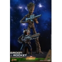 Hot Toys - MMS476 - Avengers: Infinity War - Groot & Rocket Collectible Set