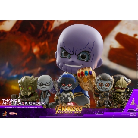 [Pre-Order] Hot Toys - COSB449 - Avengers: Infinity War - Cosbaby (S) Bobble-Head - Corvus Glaive