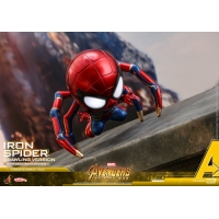 [Pre-Order] Hot Toys - COSB431 - Avengers: Infinity War - Cosbaby (S) Bobble-Head - Iron Spider (Crawling Version)