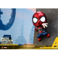 [Pre-Order] Hot Toys - COSB432 - Avengers: Infinity War - Cosbaby (S) Bobble-Head - Iron Spider (Web Shooting)