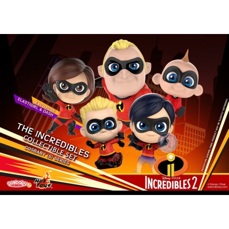 [Pre-Order] Hot Toys - COSB480 - Incredibles 2 - Cosbaby (S) Series - The Incredibles Cosbaby (S) Collectible Set 