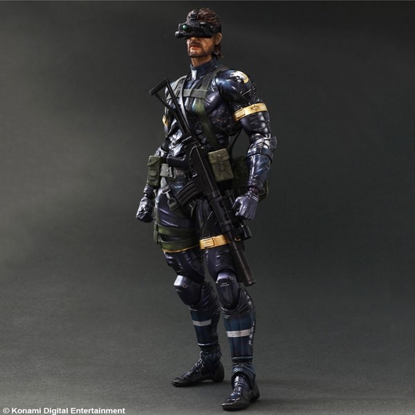 Metal Gear Solid V Ground Zeroes Play Arts Kai Snake