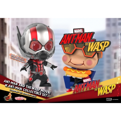 [Pre-Order] Hot Toys - COSB492 - Ant-Man and the Wasp - Cosbaby (S) Bobble-Head - Movbi & Ant-Man Collectible Set 