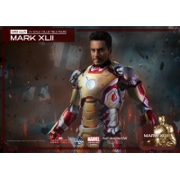 P.I. - Super Alloy - 1/4th - Iron Man - Mark 42 Diecast Figure