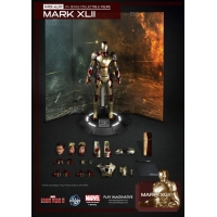 P.I. - Super Alloy - 1/4th - Iron Man - Mark 42 Diecast Figure