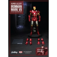 Super Alloy 1/6 Scale Iron Man Mark VII w Hall of Armor