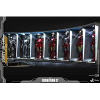 [Pre Order] Hot Toys - DS001B - Iron Man 3- 1/6th scale Hall of Armor Collectible [Set of 4]
