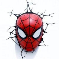 3D Light FX - Spiderman Mask 3D Deco Light