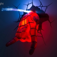 3D Light FX - Spiderman hand 3D Deco Light