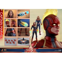 [Pre Order] Hot Toys - MMS522 - 1/6th scale Captain Marvel (Deluxe Version) Collectible Figure 