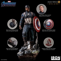Iron Studios - Captain America Deluxe Legacy Replica 1/4 - Avengers: Endgame