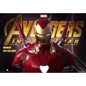 Queen Studios -  Avengers: Infinity War - Mark 50 Iron Man LIFE SIZE BUST