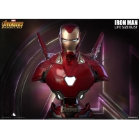 [Pre-Order] Queen Studios - Avengers Infinity War - Mark 50 Iron Man (Battle-Damaged Edition) LIFE SIZE BUST