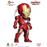 Kids Nations - Iron Man 3 - Series 003 LED Earphone Plugy, set of 6