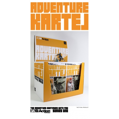 3A - 1/12th - Action Portable Adventure Kartel Retail set - Series ONE