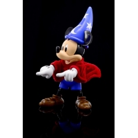 Hybrid Metal Action Figuration - Sorcerer Mickey & The Magic Broom
