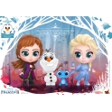 Hot Toys - COSB692 - Frozen 2 : Elsa, Anna, Olaf, and Salamander Cosbaby (S) Collectible Set