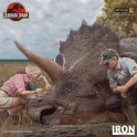 Iron Studios - Triceratops Diorama Deluxe Art Scale 1/10 - Jurassic Park