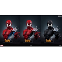 Queen Studios - Comic Spider-Man Bust (Red/Blue)