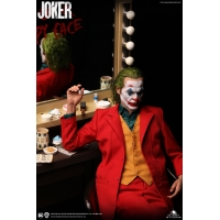 [Pre-Order] QUEEN STUDIOS 1:3 JOKER PHOENIX STATUE Deluxe Edition (Rooted Hair with Hollywood Mirror Scene)