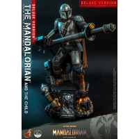 [Pre-Order] Hot Toys - QS016 - Star Wars™ The Mandalorian™ - 1/4th scale The Mandalorian & The Child Collectible Set
