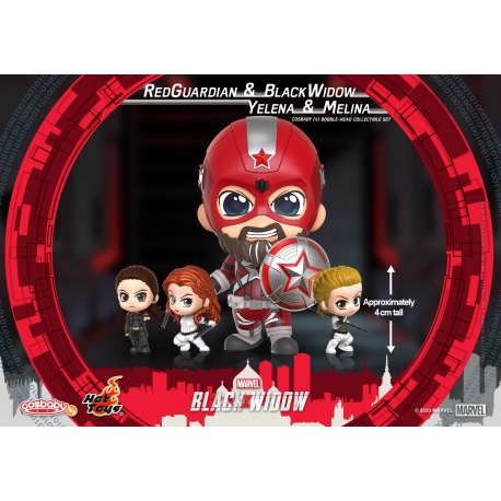 Hot Toys - COSB752 - Black Widow & Yelena Cosbaby (S) Bobble-Head Collectible Set