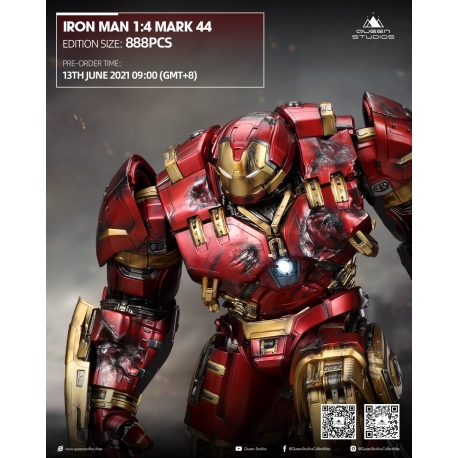 Queen Studios - Iron Man Mark44 (Hulkbuster)  1/4 Statue