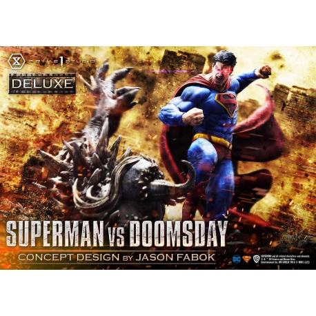 [Pre-Order] PRIME1 STUDIO - UMMDC-05: SUPERMAN VS DOOMSDAY (DC COMICS) CONCEPT DESIGN BY JASON FABOK