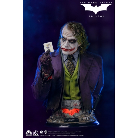 Infinity Studio X Penguin Toys DC Series Life Size  Bust “The Dark Knight” The Joker