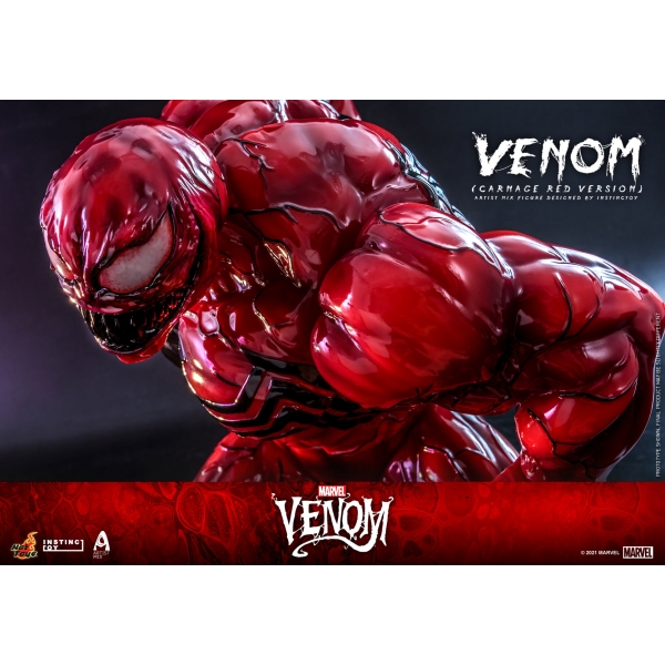 Hot Toys - AMC034 - Venom (Comic) - Venom (Carnage Red Version) Artist Mix  Figure Designed by INSTINCTOY