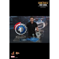 Hot Toys - Iron Man 2 - Tony Stark with Arc Reactor Creation Accessories Collectible Set