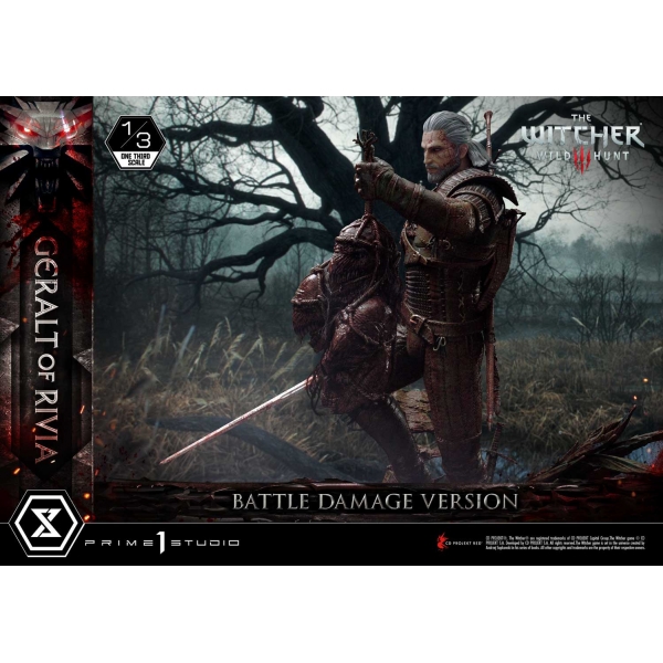 Museum Masterline The Witcher 3: Wild Hunt Geralt of Rivia Battle