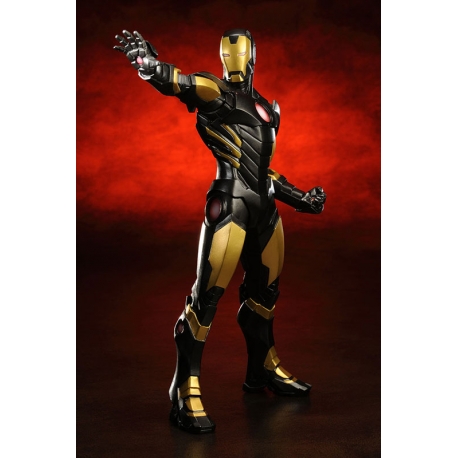 Kotobukiya - ARTFX+ - AVENGERS MARVEL NOW! - Iron Man (Black) 