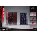 ZhongDong Toys - IRON MAN Mark IV Action Figures Bundle set (with hall of armor blue light version and holograph panel) 