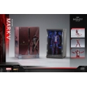 ZhongDong Toys - IRON MAN Mark IV Action Figures Bundle set (with hall of armor blue light version and holograph panel) 