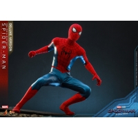 [Pre-Order] Hot Toys - MMS680 - Spider-Man: No Way Home - 1/6th scale Spider-Man (New Red and Blue Suit) (Deluxe Version) 