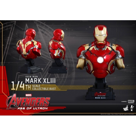 Hot Toys - Avengers: Age of Ultron: 1/4th Mark XLIII Scale Collectible Bust